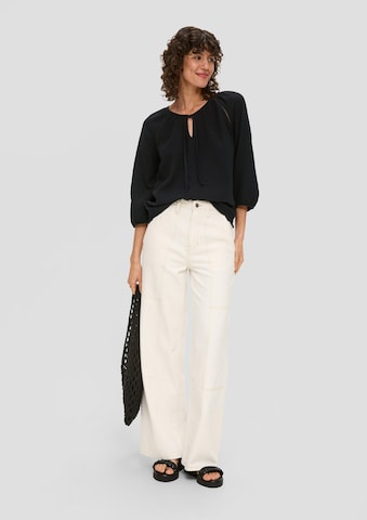s.Oliver Blouse in Zwart