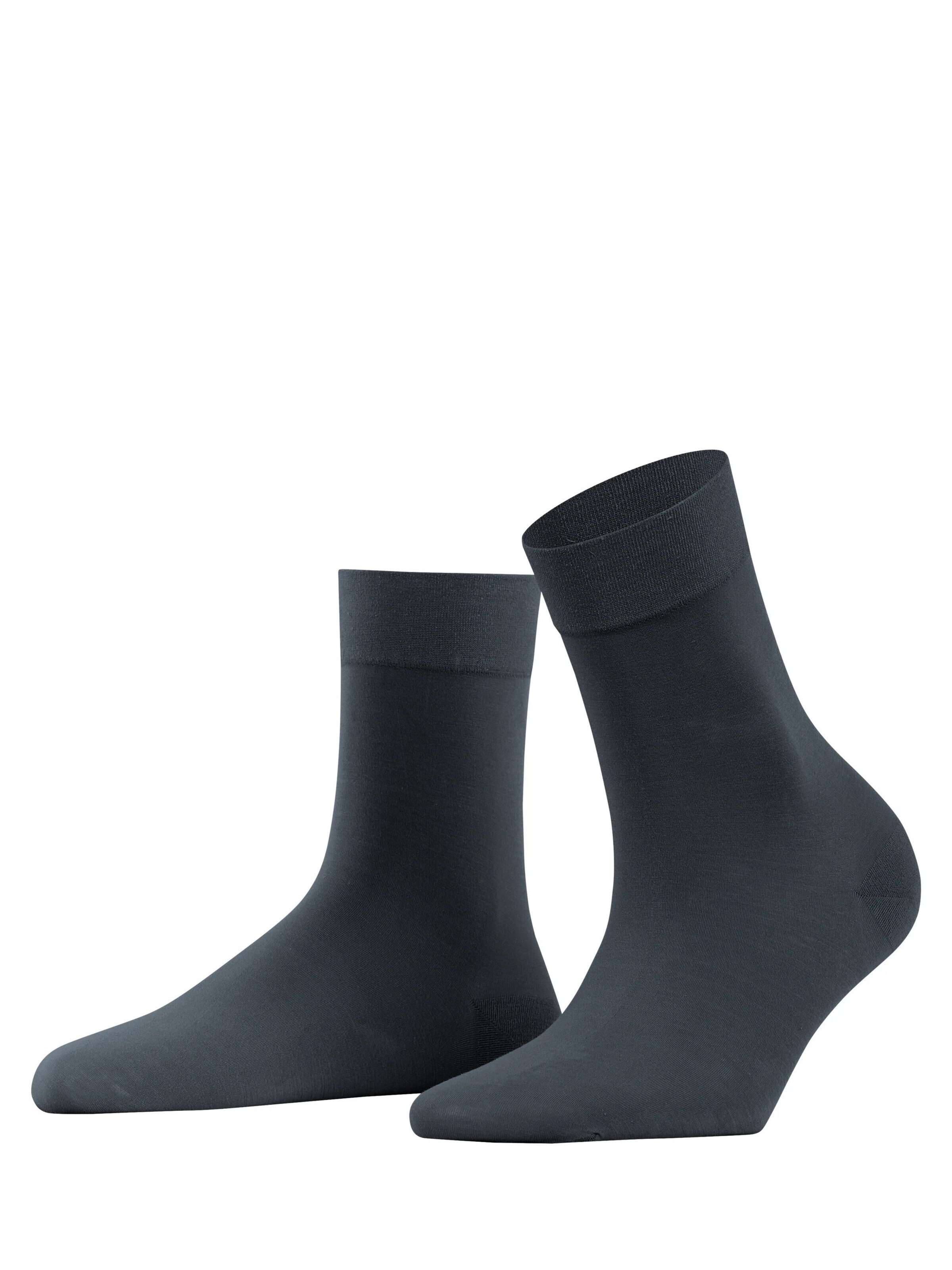 FALKE Socken 'Fine Softness'‌‌‌‌‌‌ in Grau: Vorderseite