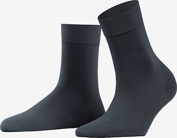 FALKE Socken 'Fine Softness' in Grau: Vorderseite