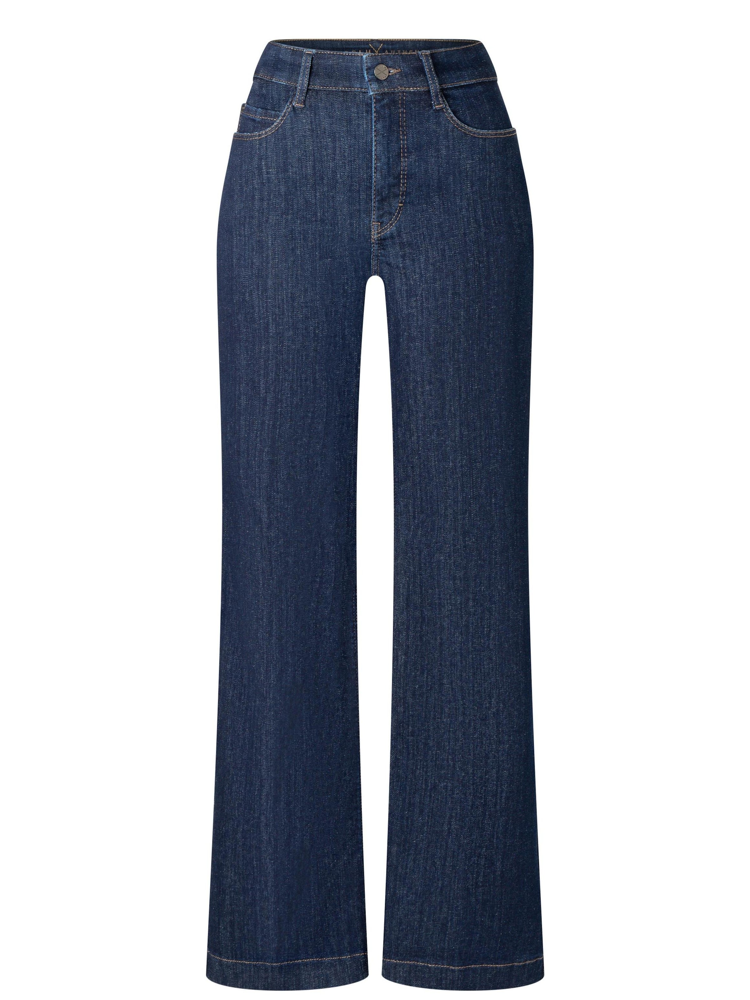 MAC Wide Leg Jeans 'DREAM WIDE'‌‌‌‌‌‌‌ in Blau: Vorderseite