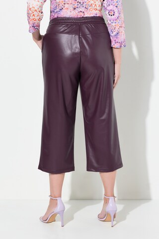 MIAMODA Wide leg Chino in Lila