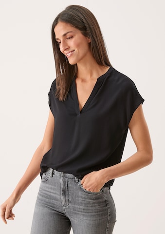 T-shirt s.Oliver en noir : devant