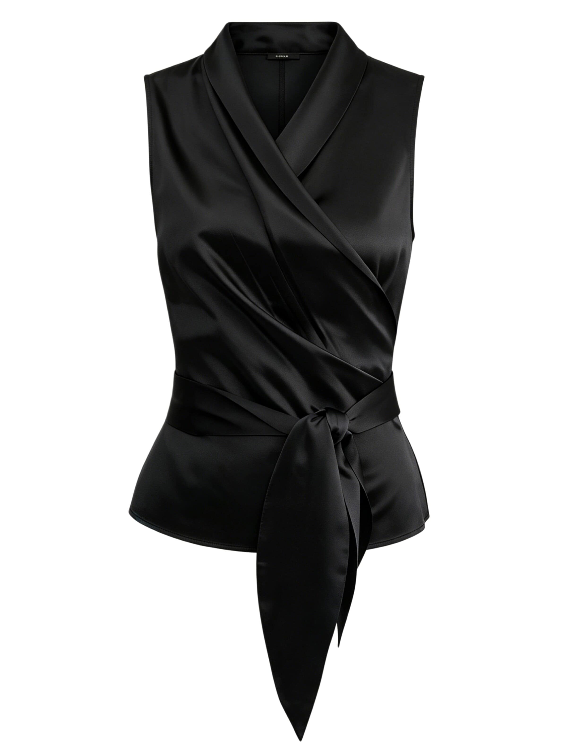 Lilysilk Bluse‌‌‌‌ in Schwarz: Vorderseite