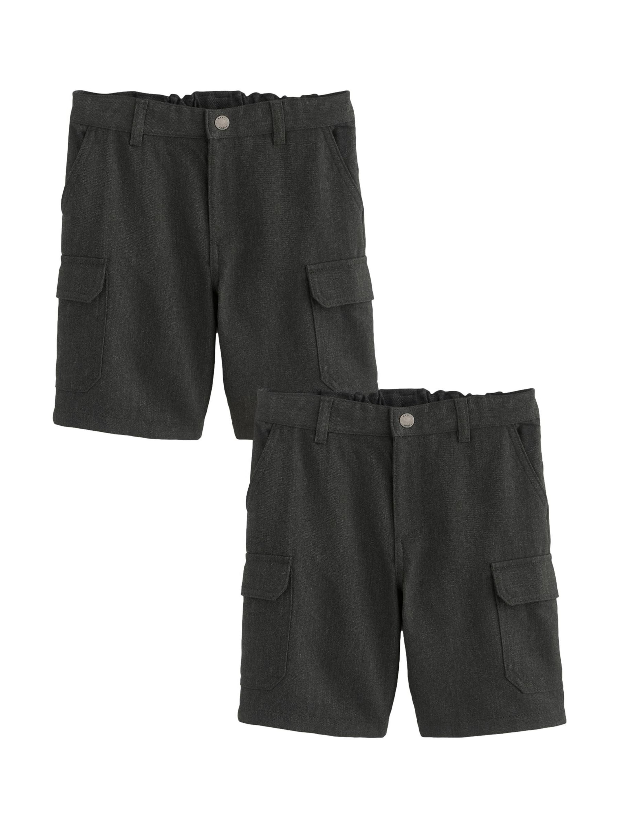 Regular Pantalon Next en gris : devant