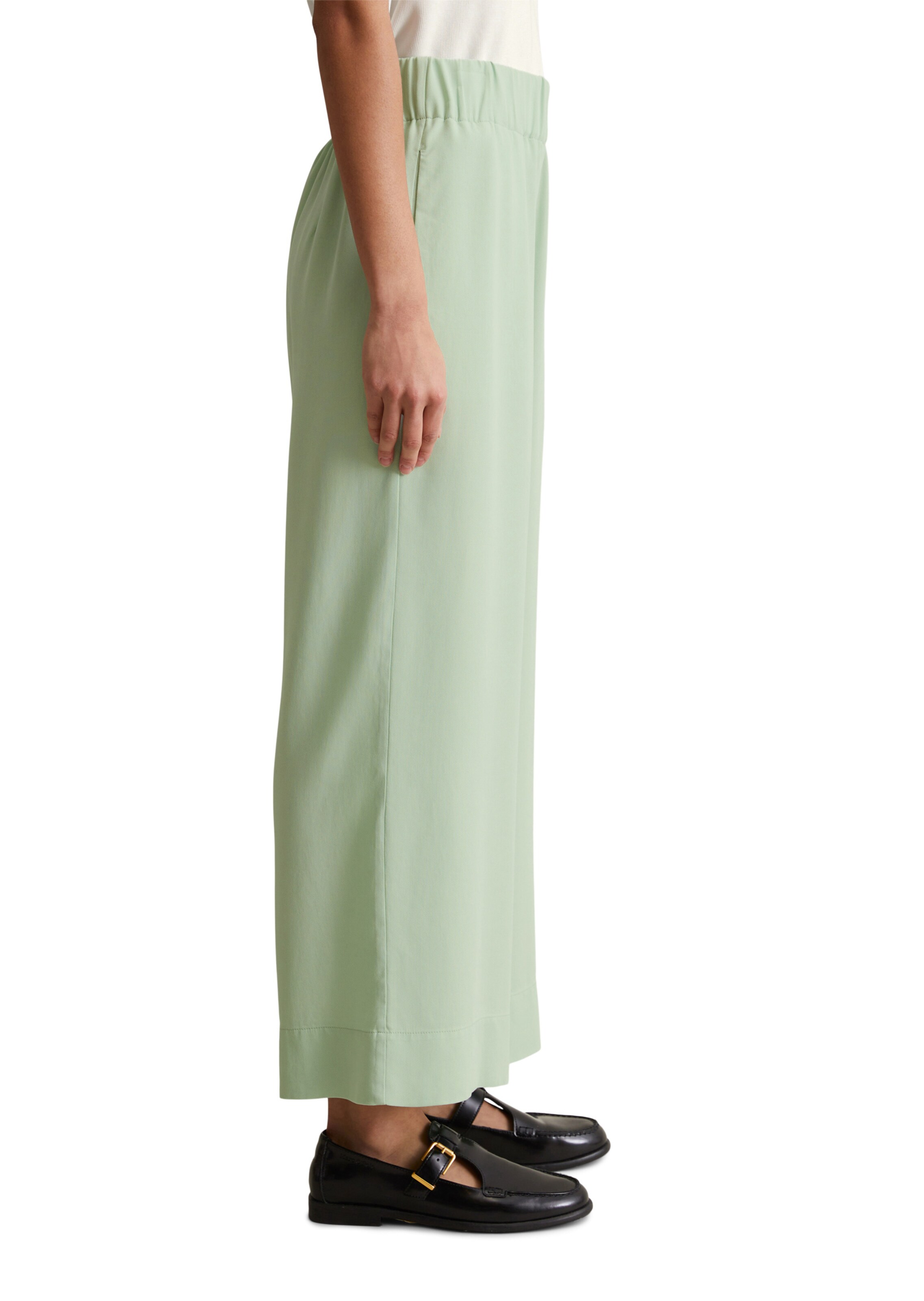 Marc O'Polo DENIM Wide leg Trousers in Green