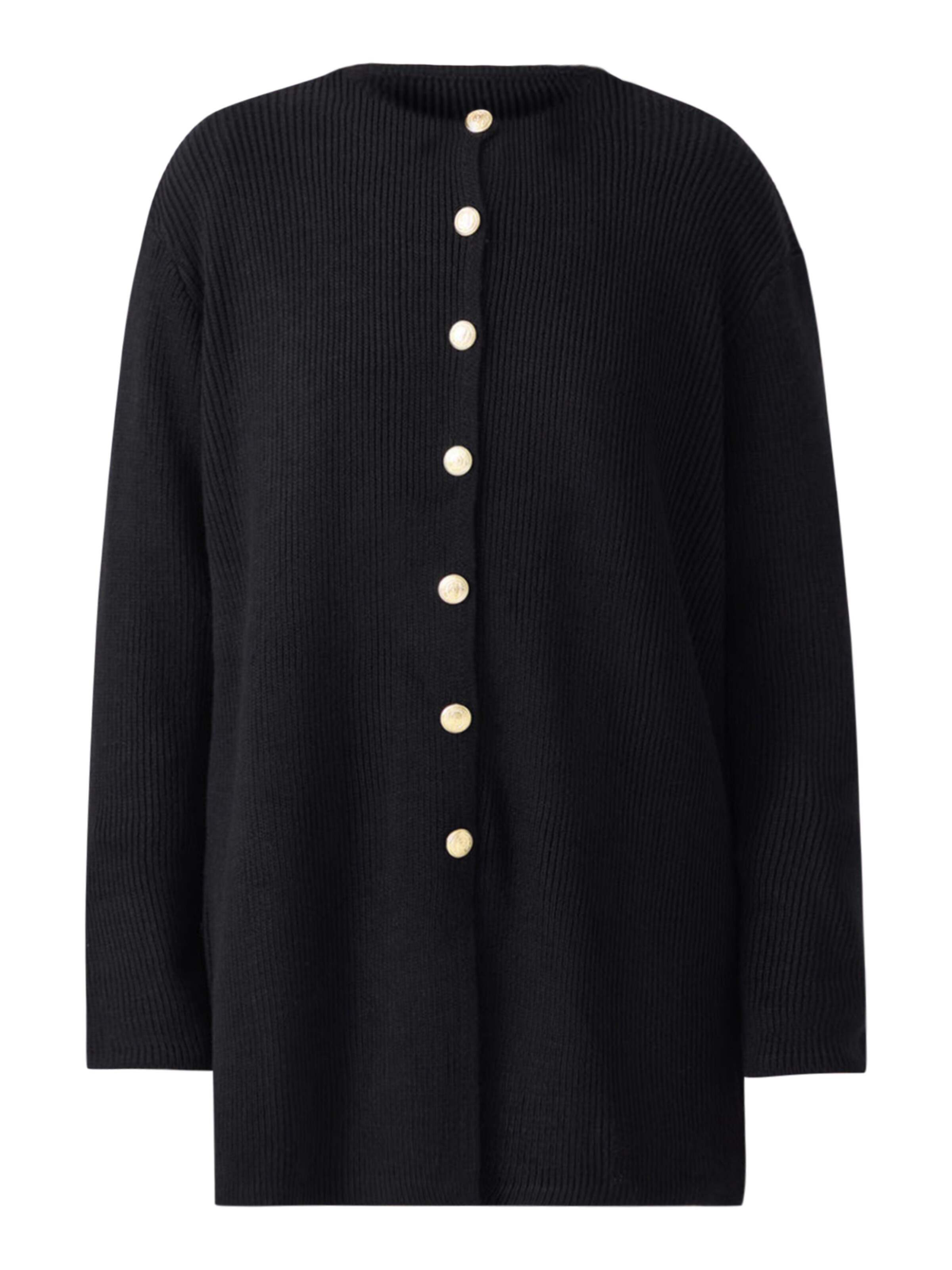 Touche Prive Strickjacke in schwarz, Produktansicht