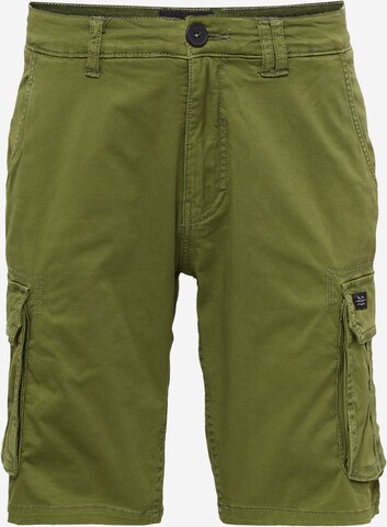 BLEND Cargo Pants in Green: front