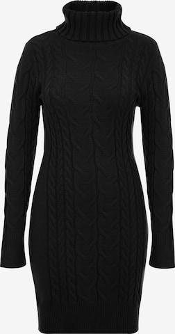 Imily Bela Gebreide jurk in Zwart: voorkant