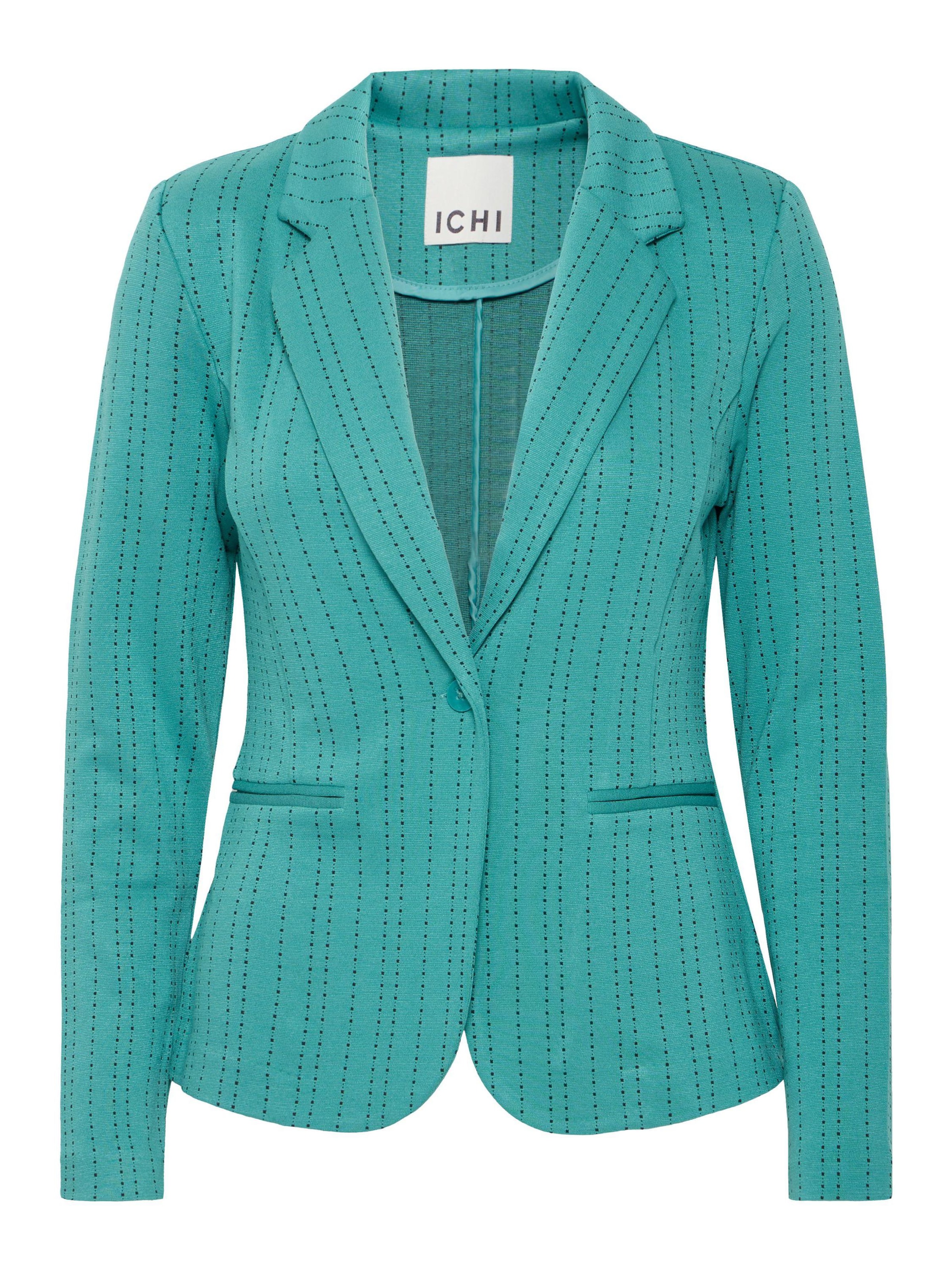 Blazer ' IHRUTI BL14 ' ICHI en vert : devant