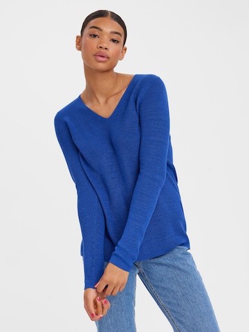 VERO MODA Pullover 'NEW LEXSUN' in Blau: predná strana