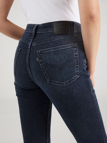 LEVI'S ® Bootcut Jeans '725 HR Slit Bootcut' i blå
