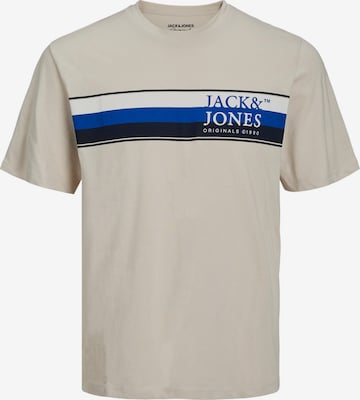 JACK & JONES قميص 'Codyy' بلون بيج: الأمام