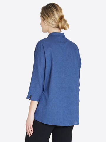 Jascha Stockholm Bluse 'Foucault' i blå