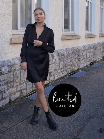 ABOUT YOU Limited Kleid 'Genia' by Patrizia Palme in Schwarz: predná strana