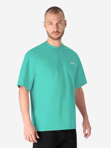 SPITZBUB Shirt 'Making dreams on summer breeze' in Blue: front