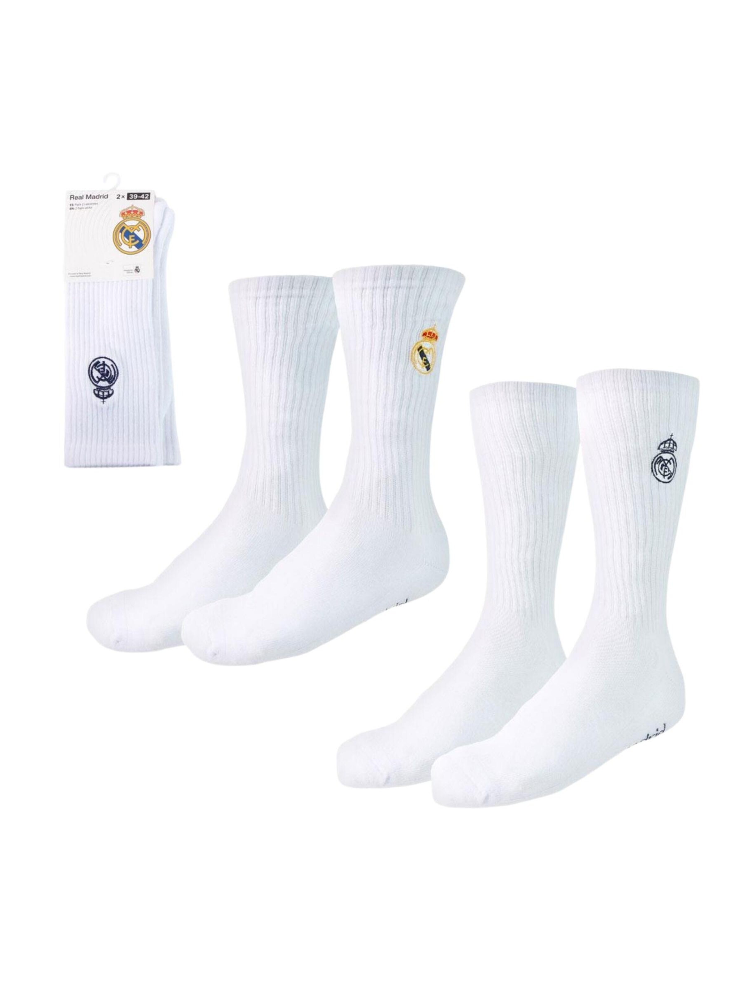Cerdá Socken 'Real Madrid'‌‌‌‌‌‌‌ in Weiß: Vorderseite