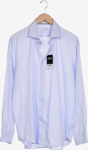 Michael Kors Button Up Shirt in XXL in Blue: front