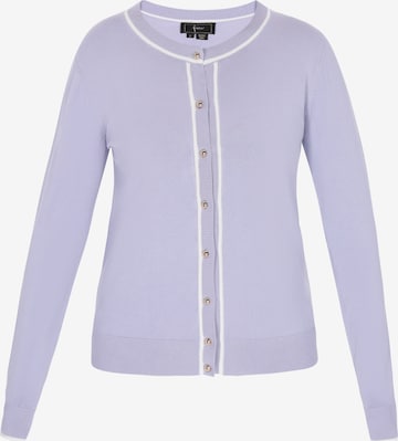 faina Neuletakki värissä lila: etupuoli