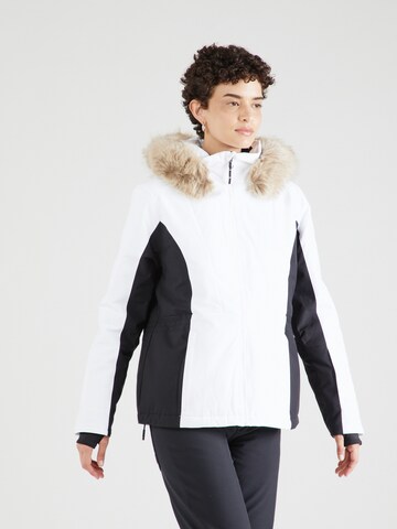 Spyder Outdoor Jacket 'VIDA' in White: front