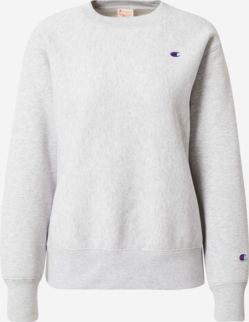 Champion Reverse Weave Sweatshirt i grå: framsida