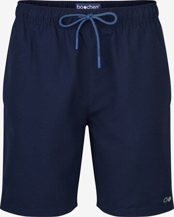 Boochen Boardshorts 'Faro' in Blau: predná strana