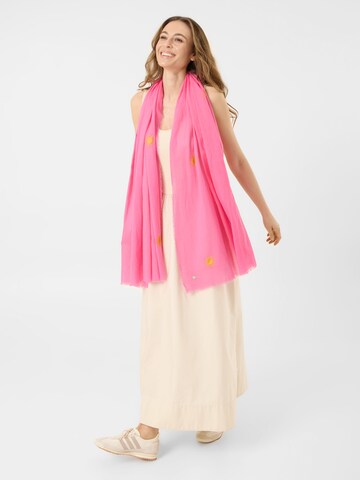 Écharpe CODELLO en rose