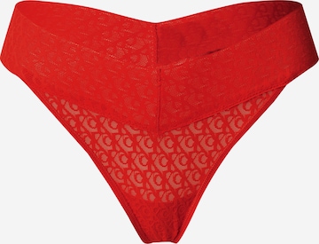 Calvin Klein Underwear String i rød: forside