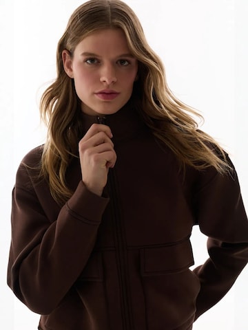 Veste d’hiver 'Jacken' Penti en marron