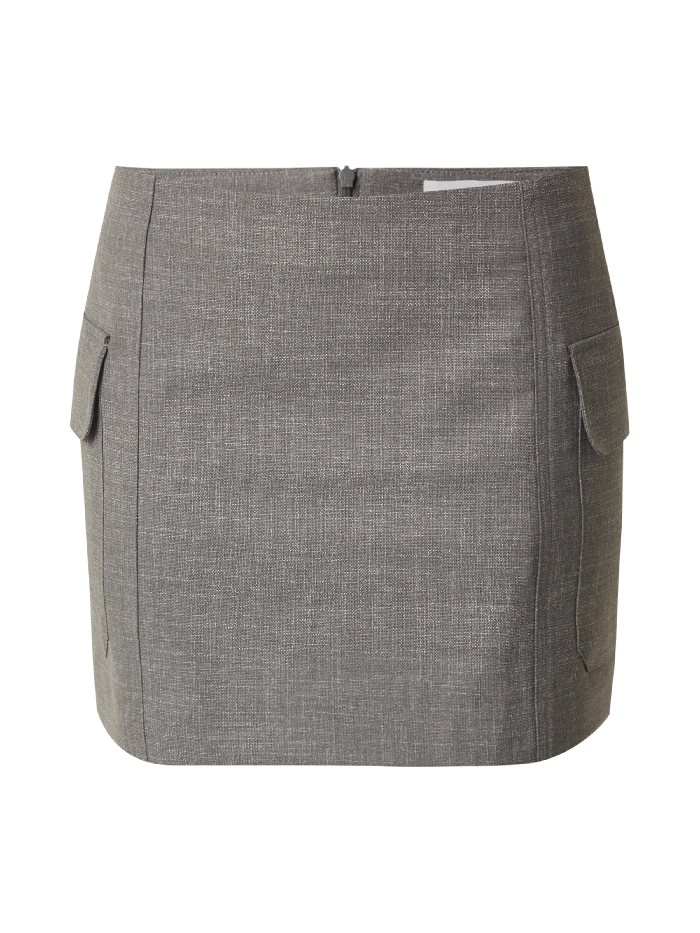 Fustă 'Xi' de la EDITED pe gri: față