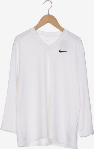 NIKE Top & Shirt in XL in White: front