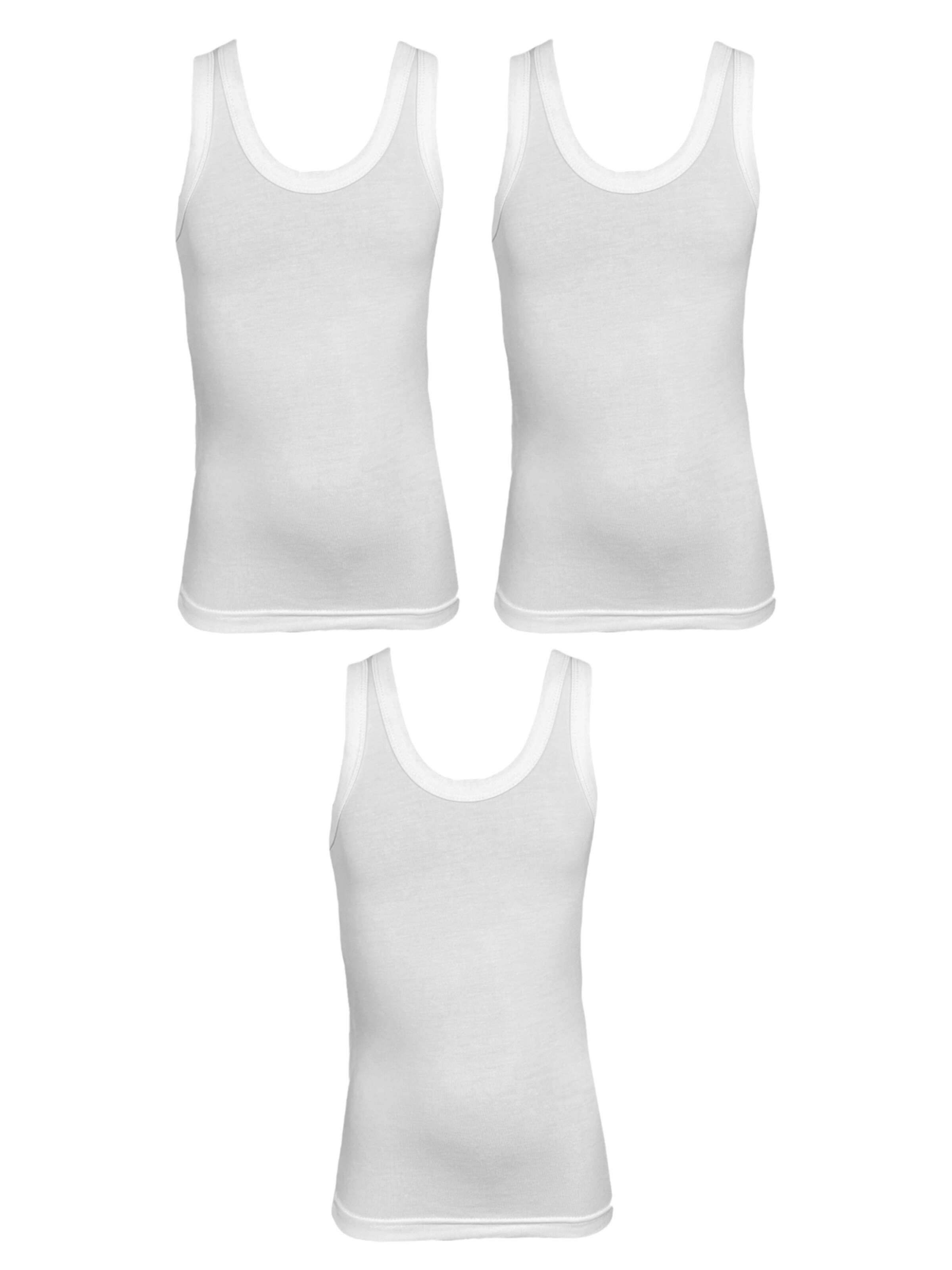 Erdem Onderhemd in Wit: voorkant