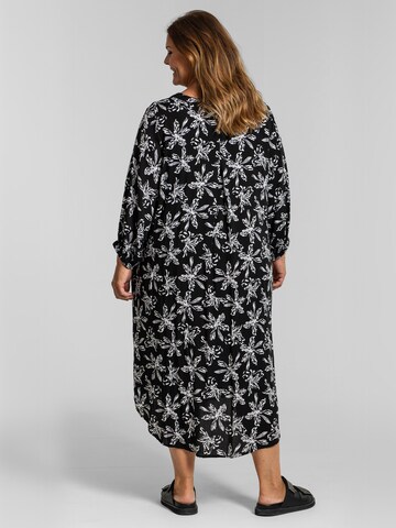 GOZZIP Dress 'Else' in Schwarz