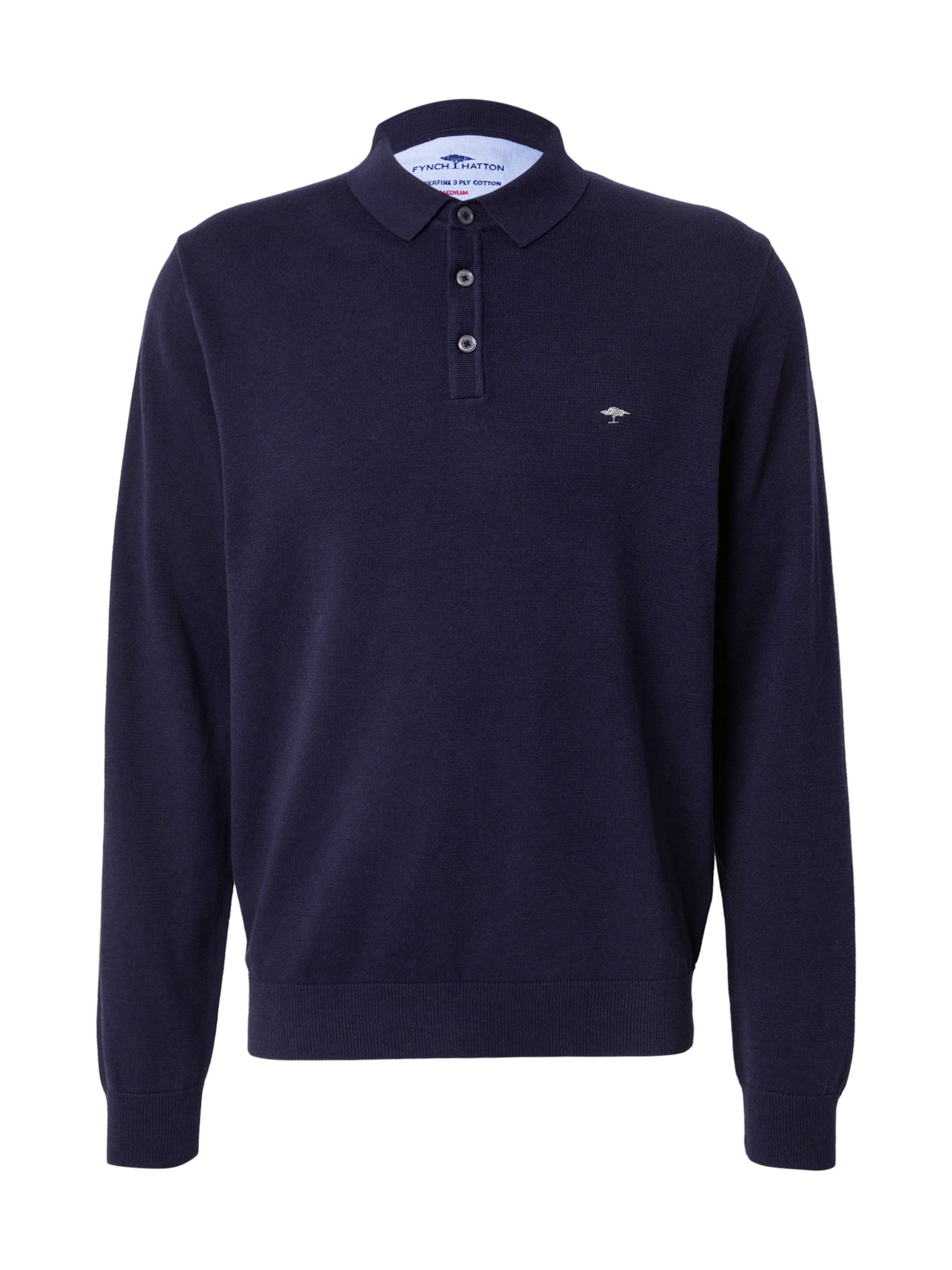 Pulover de la FYNCH-HATTON pe albastru: față