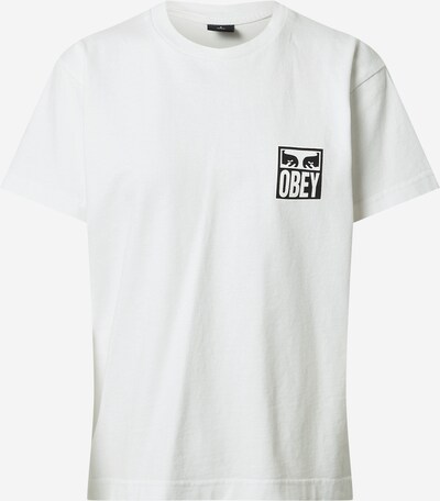 Obey Majica | črna / off-bela barva, Prikaz izdelka
