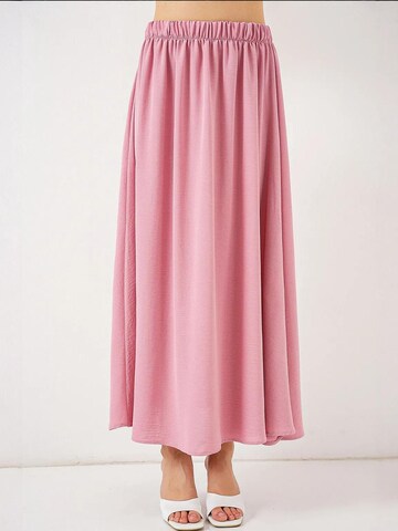 Bigdart Skirt in Pink: front