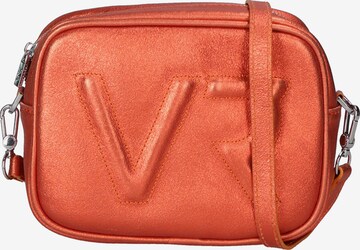 Borsa a tracolla 'Borsa a Tracolla Donna Pelle Laminata con Zip' di Virginia Rhinè in rosa: frontale