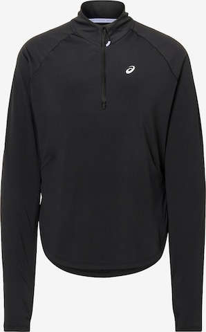 ASICS Performance Shirt 'NAGINO' in Black: front