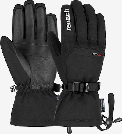 REUSCH Fingerhandschuhe 'Outset' in schwarz, Produktansicht