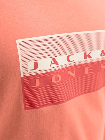 JACK & JONES Tričko 'JCOFusion' – oranžová