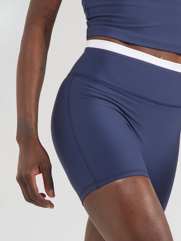 Abercrombie & Fitch Skinny Παντελόνι φόρμας 'SCULPTLUX NAVAL ACADEM' σε μπλε