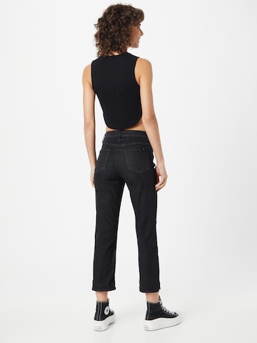 TAIFUN Slimfit Jeans in Schwarz