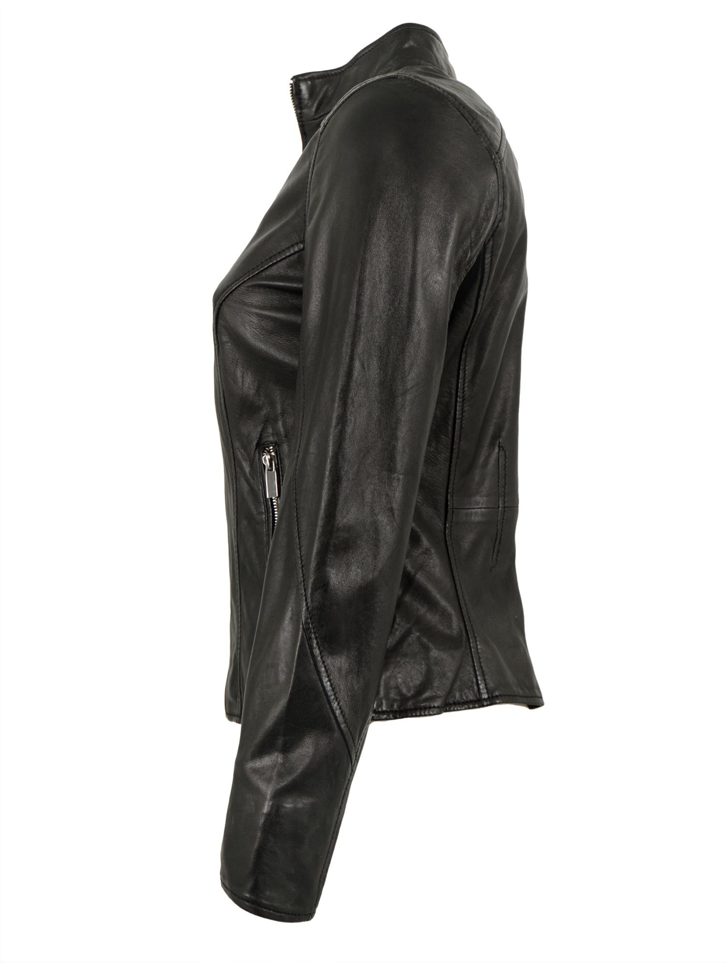 Veste mi-saison 'Fulya' Jilani en noir