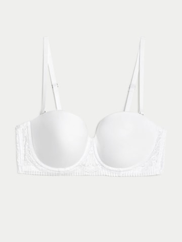 Marks & Spencer T-shirt Bra in White: front