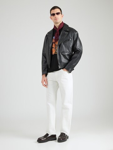 HUGO Тениска 'Dikerd' в черно