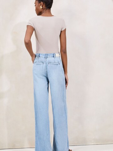 Lipsy Wide Leg Jeans in Blau