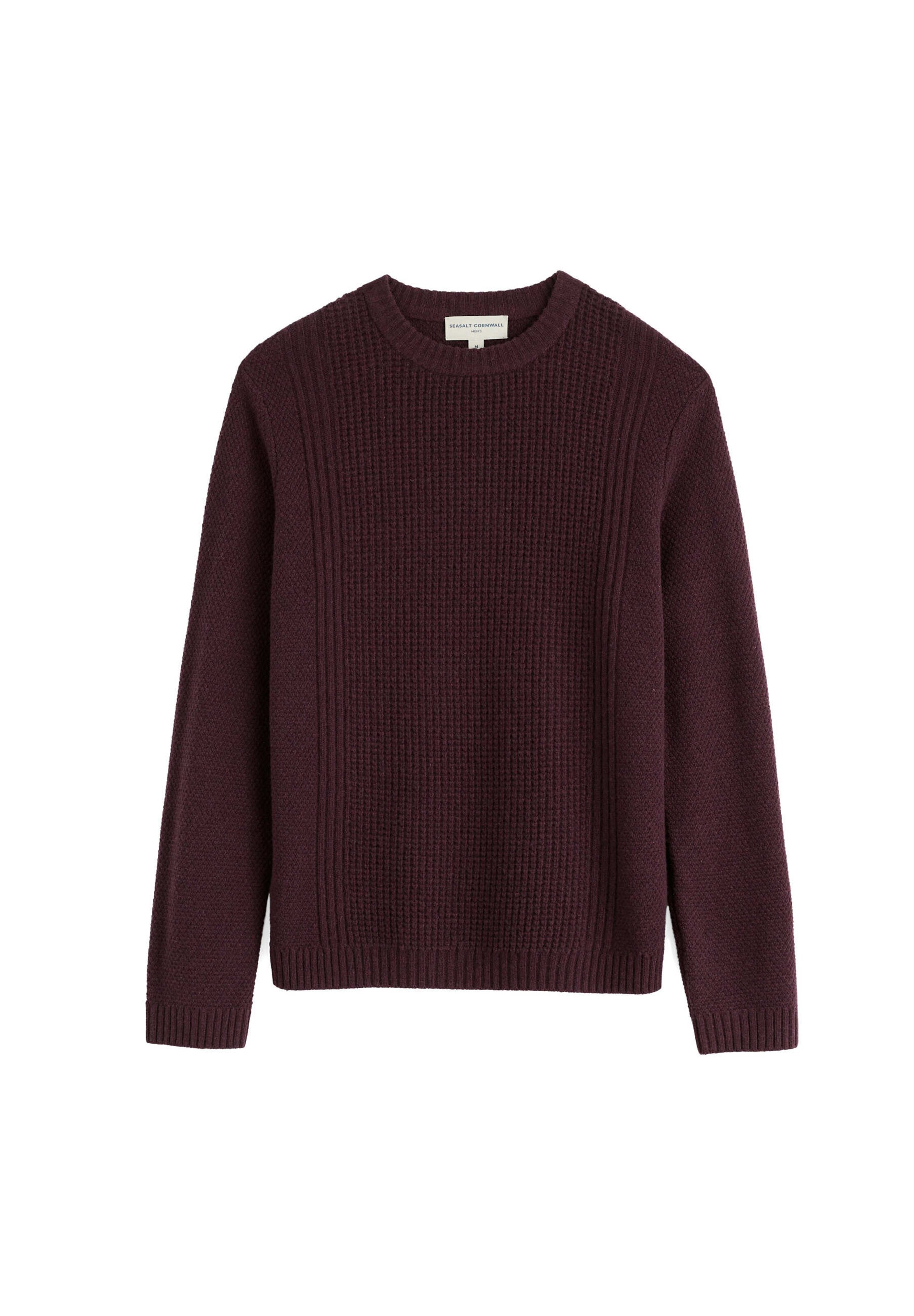 Seasalt Cornwall Sweater ' Porthcew ' in Brown: front