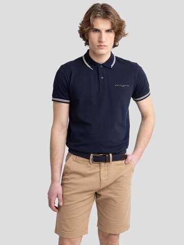 BIG STAR Poloshirt 'Wladym' in Blau