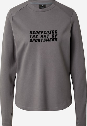 MOROTAI Athletic Sweatshirt 'Active Dry' in Grey: front