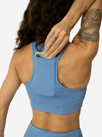 Tempus Own - Soutien Bustier Soutien de desporto 'Control High-Support Sports Bra' em azul