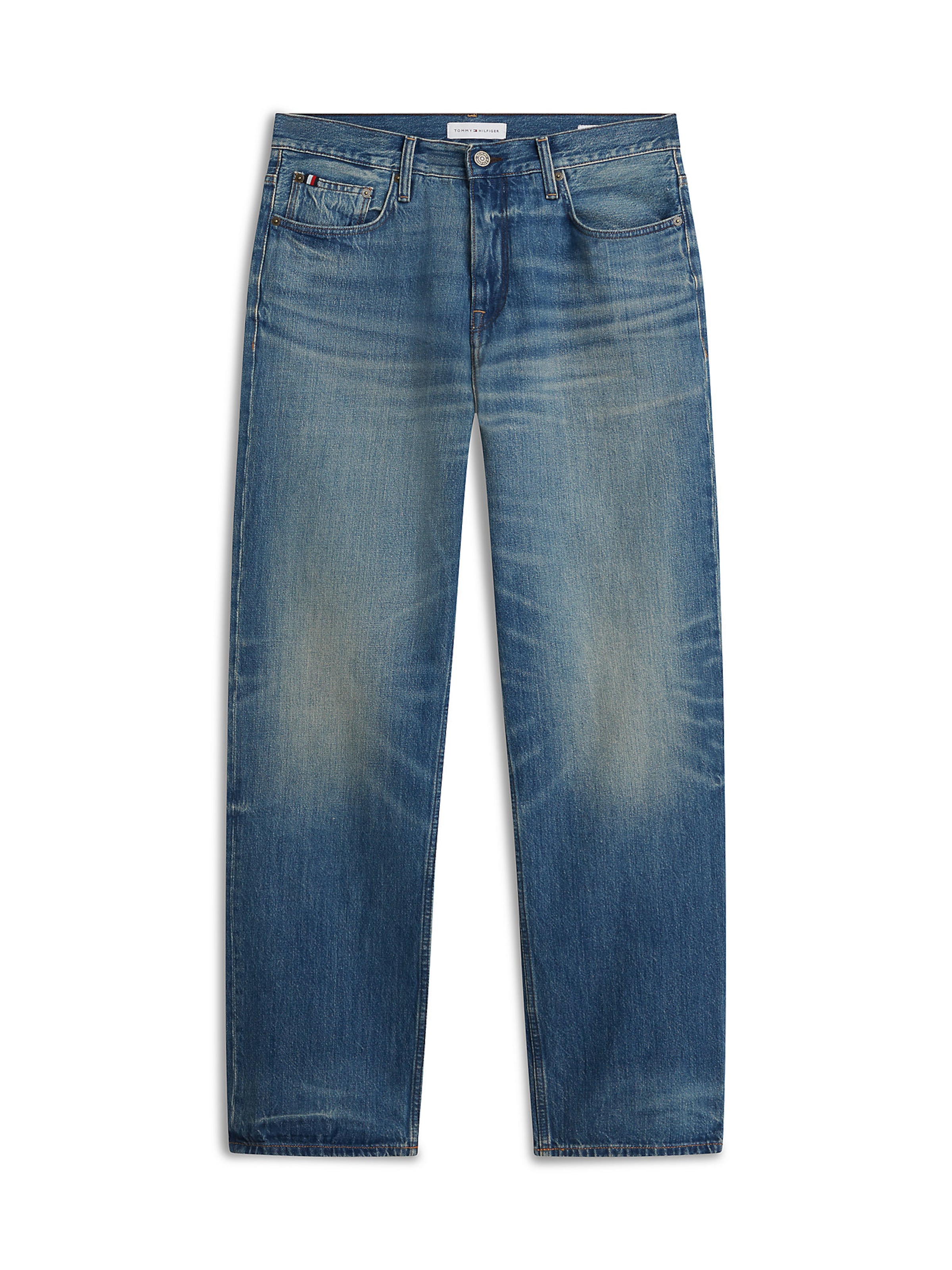 TOMMY HILFIGER - Loosefit Vaquero en azul: frente